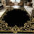 1PC vintage gold baroque filigree area rugs for Living Room, Soft and Comfortable, Suitable for all seasons, easy-to-maintain, machine washable Indoor floor mat, Under Table Farmhouse suitable for dining table, bedroom, entryway, kitchen, home-758751436