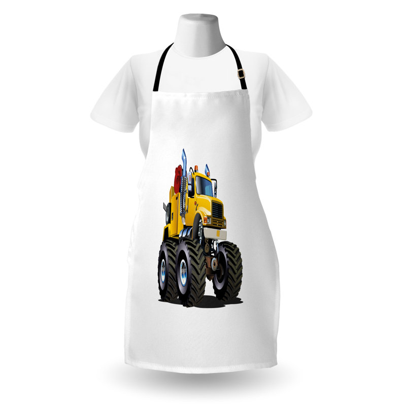No Pattern Bib Apron