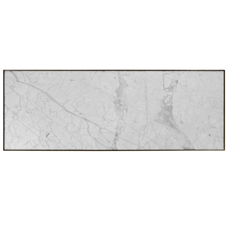 William Yeoward 67 in. Marble Console Table
