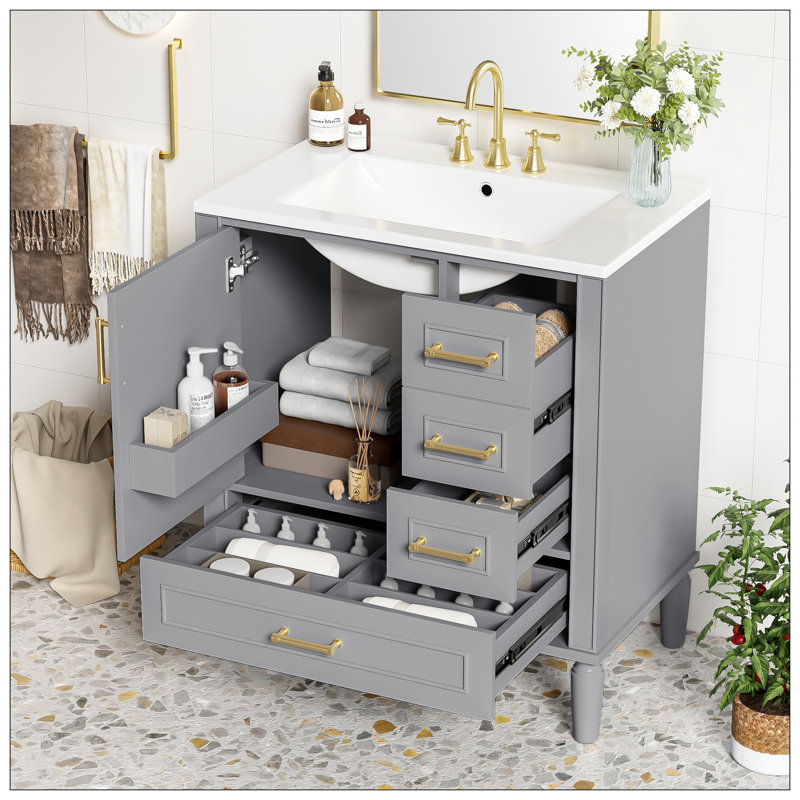 Vanities For Bathroom, Gray