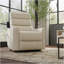 Fauteuil relevable en similicuir huître Bentley-217097647