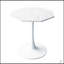 Table basse moderne octogonale avec plateau en panneau de fibres à densité moyenne et base en métal, parfaite pour la salle à manger, la cuisine et le salon-1662328645-1662328634