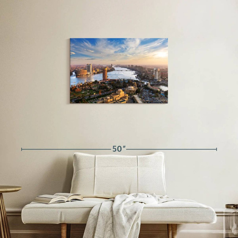 Harpa Scenic Downtown Cairo, 20" H x 30" W