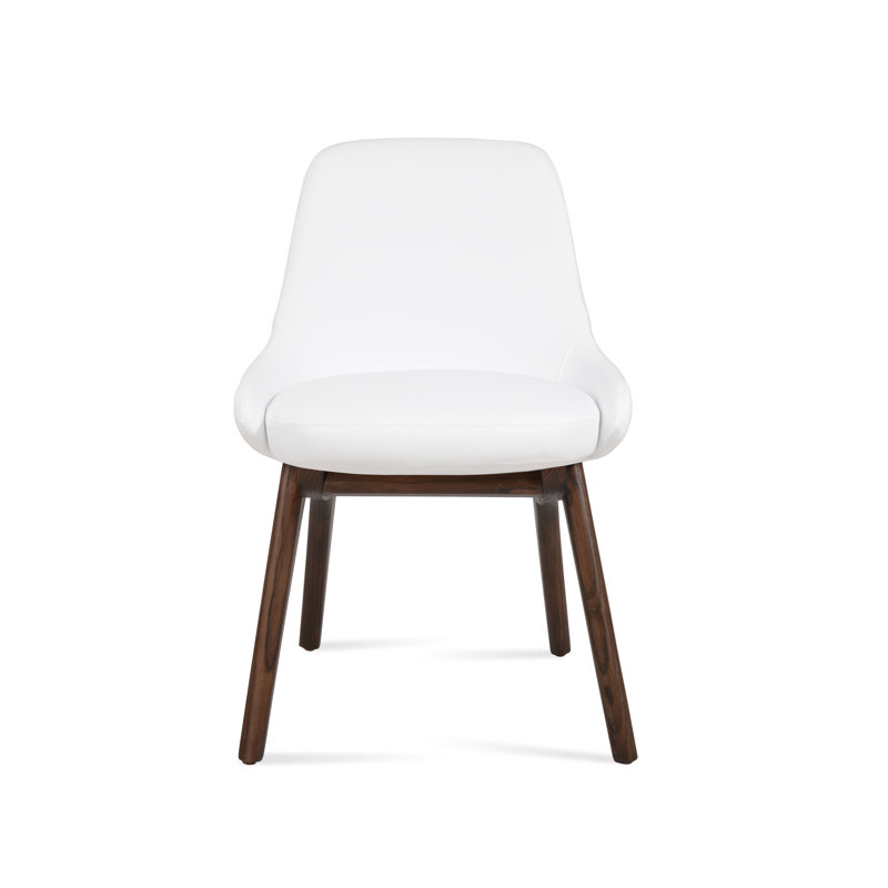 Chaise en bois Gazel X, Blanc
