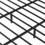 Lit plateforme très grand avec pied de lit et 4 tiroirs sous le lit, brun-346622725-400073674