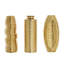Ensemble de vases décoratifs côtelés avec formes variées Elleigh-82251011