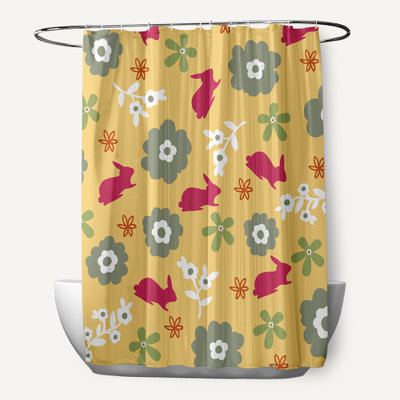 Floral Shower Curtain
