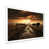 White Single Picture Framed