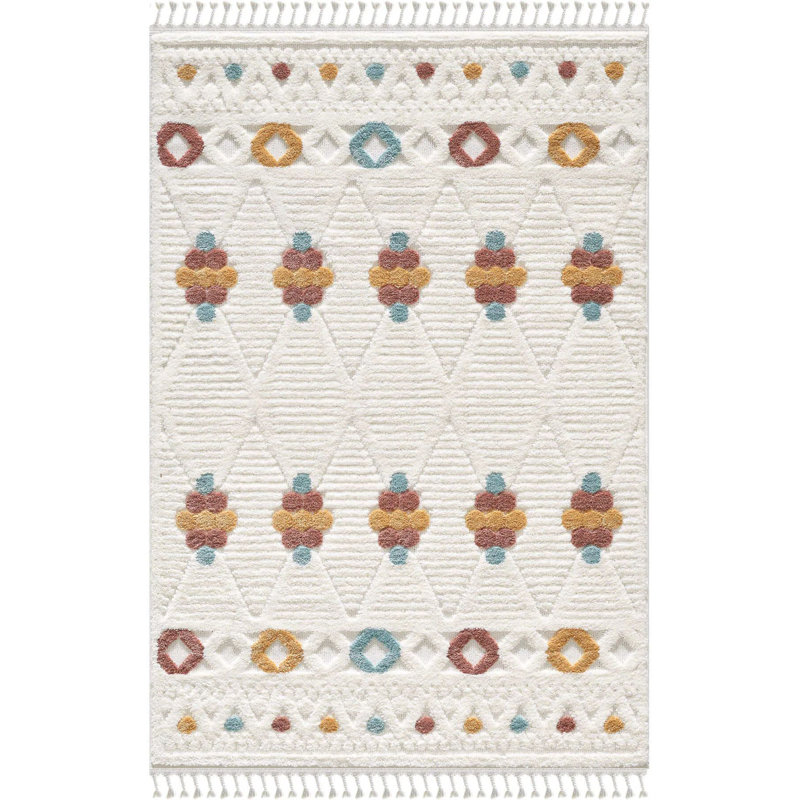 Premium Area Rug, 2.6 x 9.8 Feet, 100% Polypropylene, 1.7 cm Pile Height | Machine Woven, Non-Slip Dot Underside, Antibacterial | Perfect for Living Room, Bedroom & Hallway, Durable & Easy to Clean