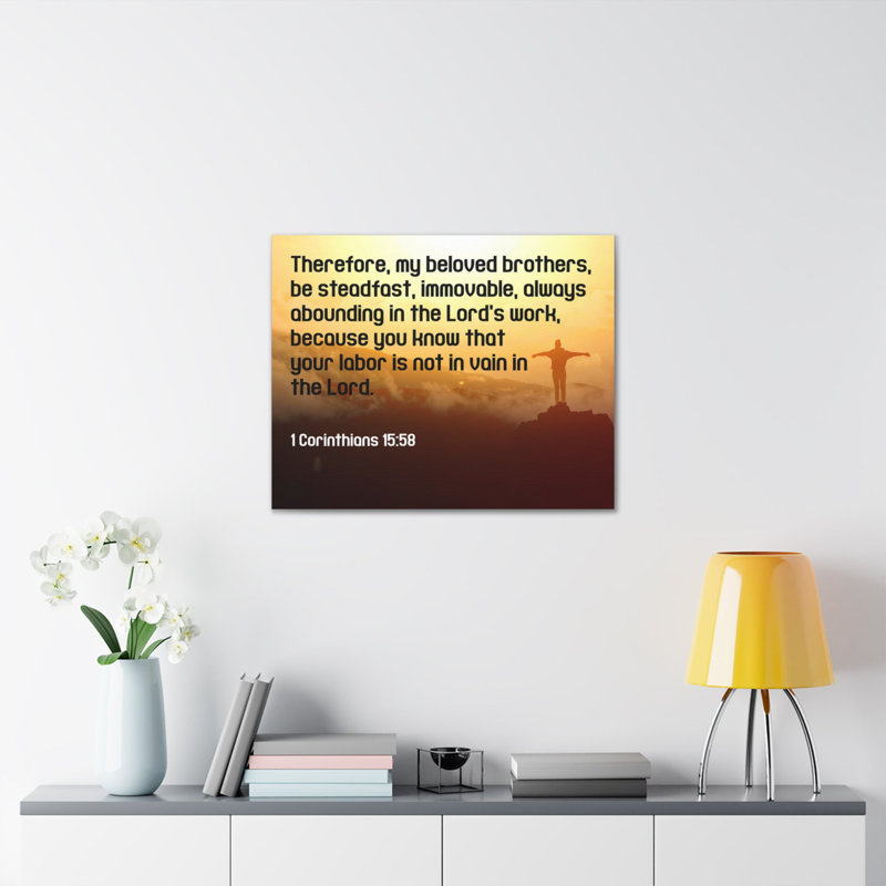 No Frame Print on Canvas