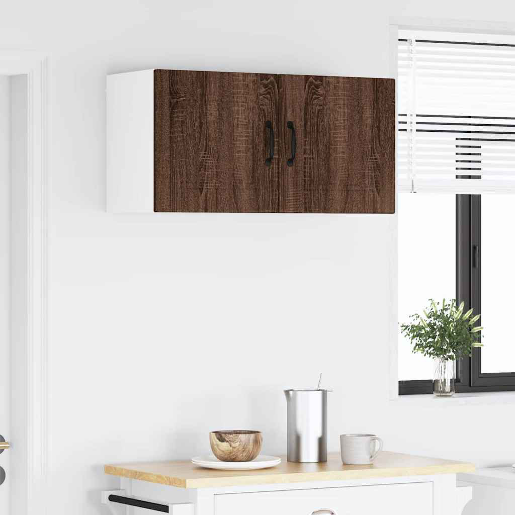 Vidaxl Kitchen Wall Cabinet 2 Pcs Concrete Grey 50 X 31 X 40 Cm