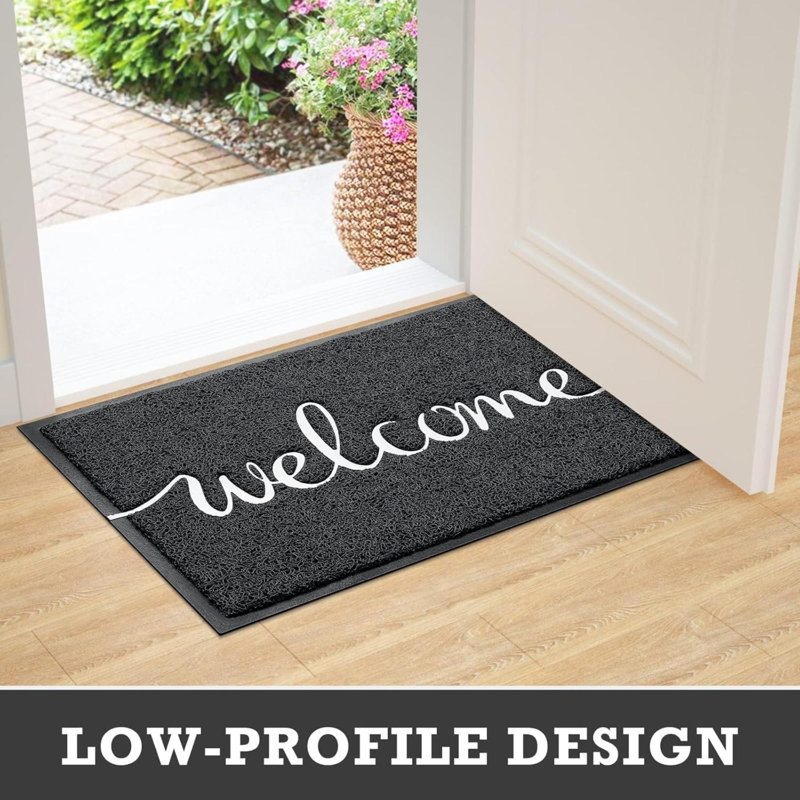 Tapis d'entrée antidérapant pour l'extérieur