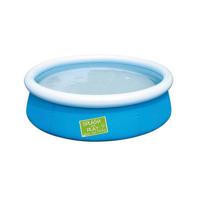 Plastic Round Inflatable Pool 38cm H x 152cm W x 152cm L