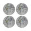 Sous-verres ronds en cuir girafe-119015084