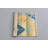 Classic Vintage Turkish Oushak Rug in Yellow for Front Door and Kitchen Areas - Item 2270