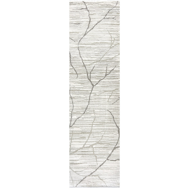 Tapis crème Mogensen Dyke, Tapis de couloir 2 pi 3 po x 7 pi 7 po