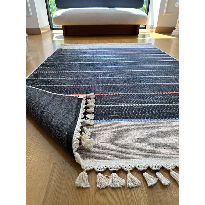 Tapis mathaï avec envers antidérapant, Tapis de couloir 2 pi 7 po x 10 pi 6 po