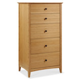 Antonios Solid Wood 28'' W 5 - Drawer Dresser