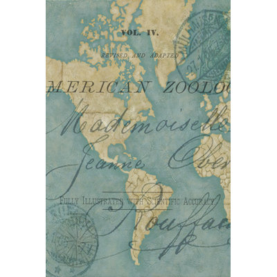World Travels I 1 Piece Wrapped Canvas Wall Art