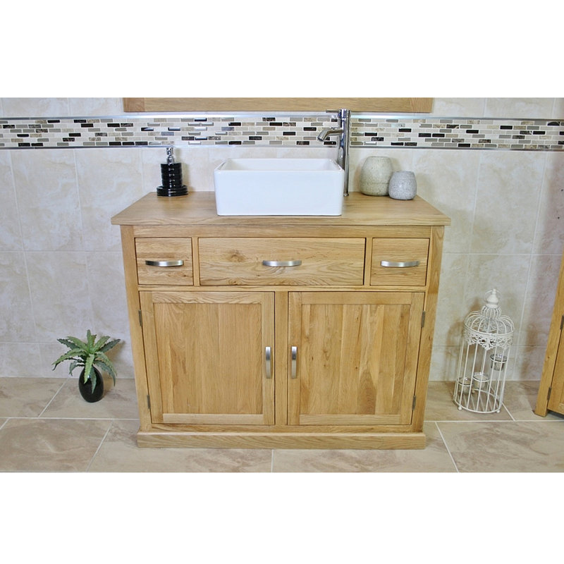 Holden 1000mm Single Bathroom Vanity with Vessel Ceramic Basin