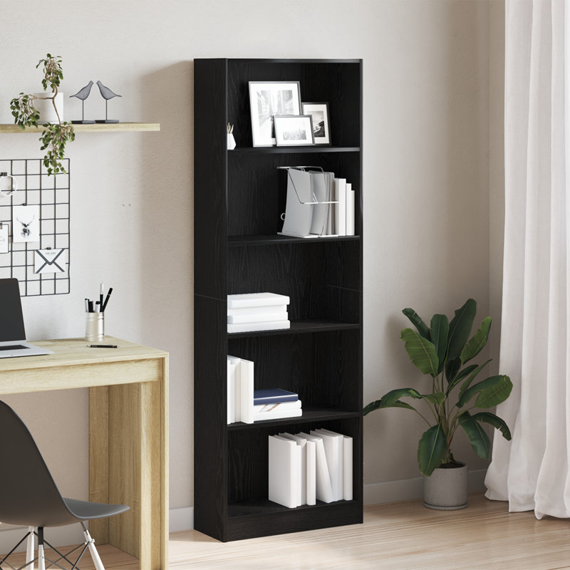 Book Cabinet Display Rack Bookshelf Storage Shelf Rack Engineered Wood