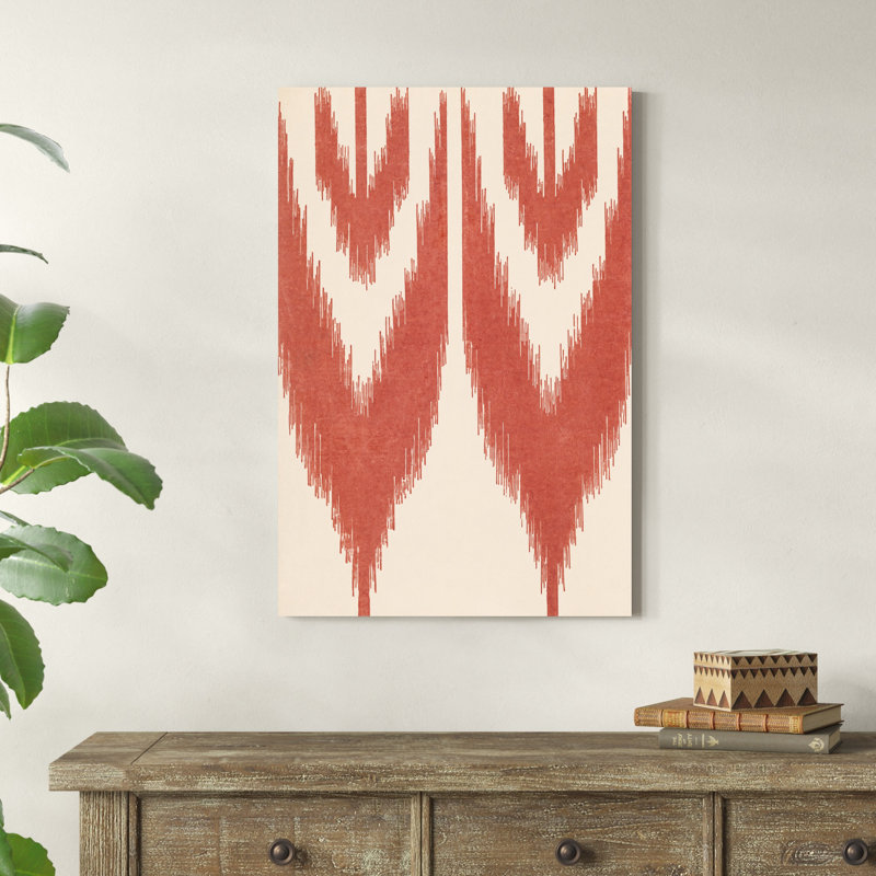 Motif de point de flamme I, H 36 po x l 24 po
