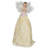 10" Champagne Angel Christmas Tree Topper Unlit