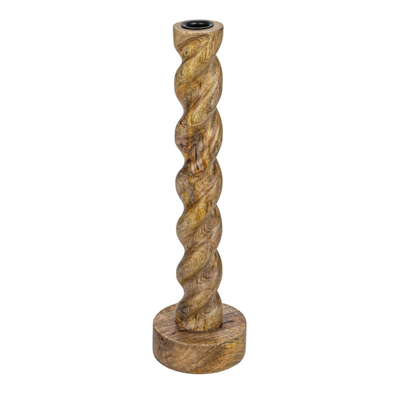 Bougeoir de table en bois 14,25 po Griffey