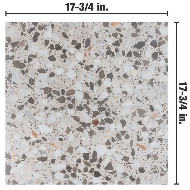 Kings 18" x 18" Porcelain Wall Wall & Floor Tile