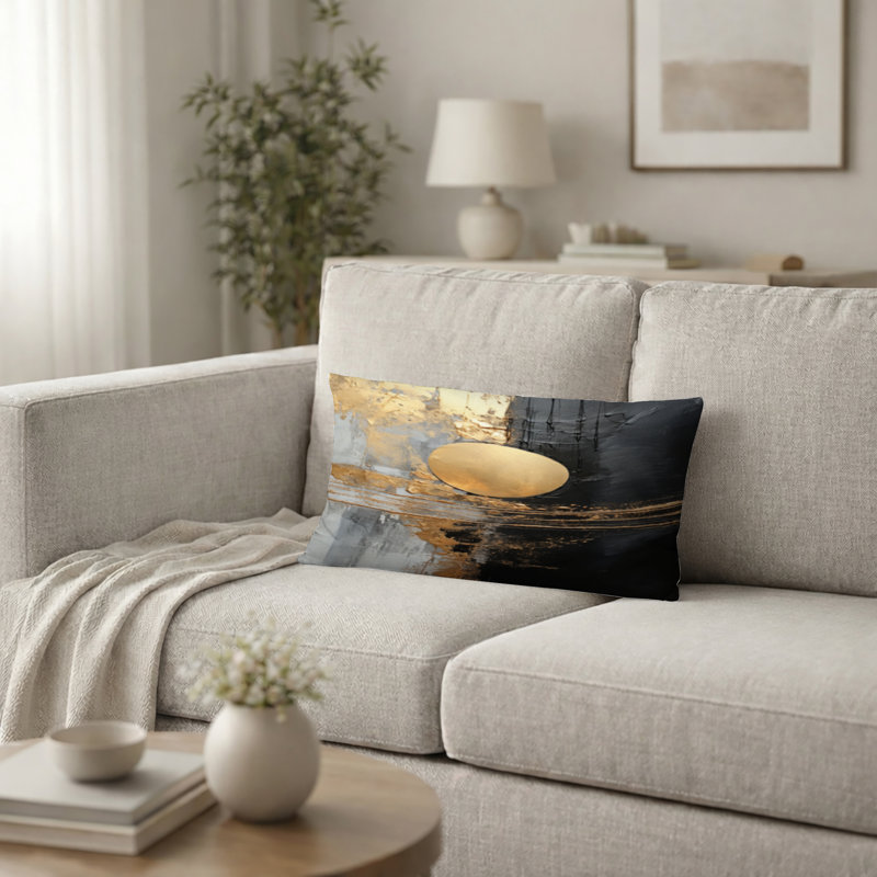 Coussin décoratif moderne Modern, H 12 po x l 20 po