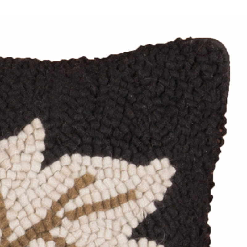 Floral Rattan Pillow Cover