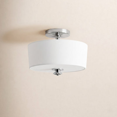 Nula 2-Light Semi Flush Mount