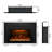 Aeric Electric Fireplace Insert With Trim Kit-102361413