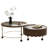 High-quality 31.5'' built-in coffee table,