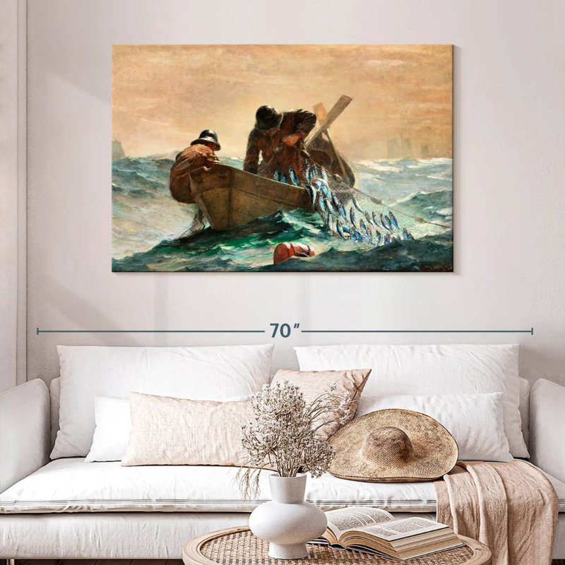 Senne The Herring Net, 32" H x 48" W