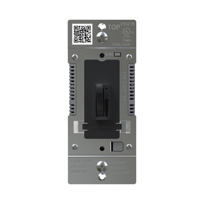 Toggle Slide 150W Advanced LED Dimmer, Single-Pole/3-Way