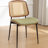 Shrihan Upholstered Rattan Dining Chairs-731431957