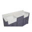 Ensemble de meuble-lavabo double 72 po Emiliano-278912150-307786140