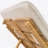 Outdoor Chaise Lounge With Wheels, Acacia Wood Frame(Set Of 2)