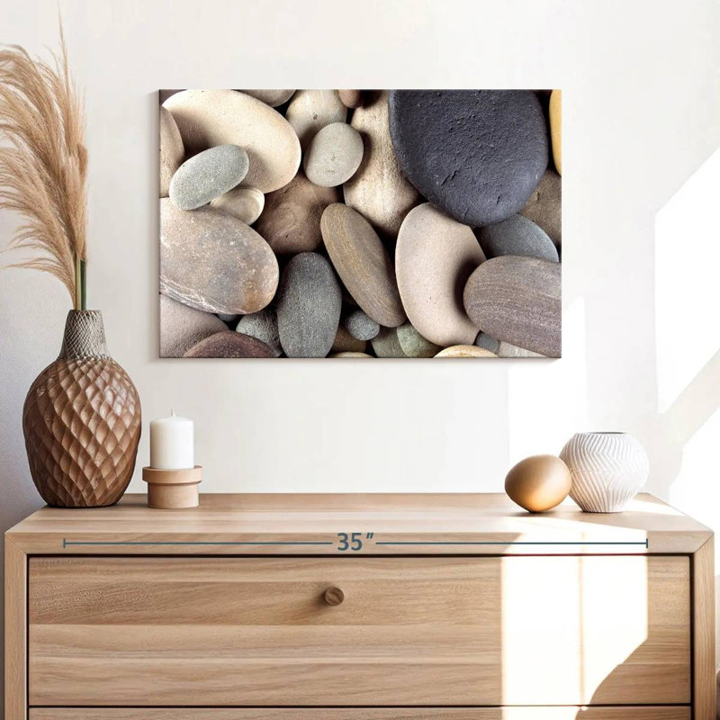 Kerrick Brown Pebbles, 16" H x 24" W