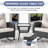 Gaetanino 5-Pieces Outdoor Wicker Seating Group With Cushions-1928631317-1928631326