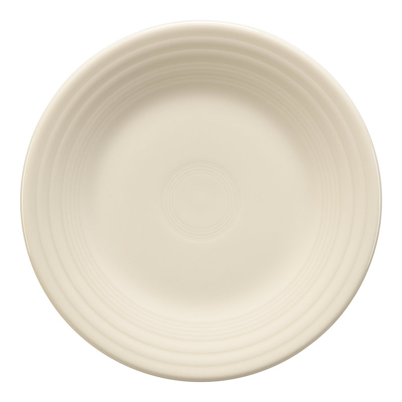 Assiette à dîner avec rebord classique de 9 po Fiesta Dinnerware, Lin lin