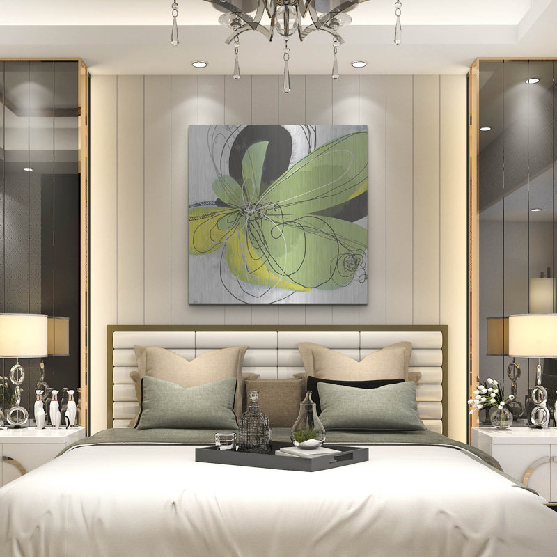 Winston Porter «Joyful Soul 1» par Jan Weiss, art mural en métal, H 36 po x l 36 po