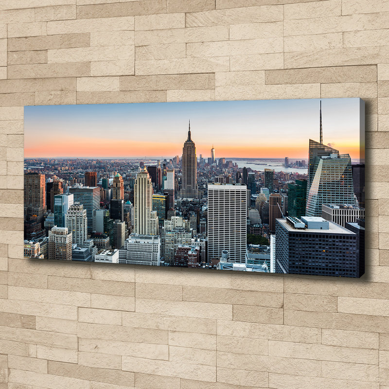 New York - Wrapped Canvas Print