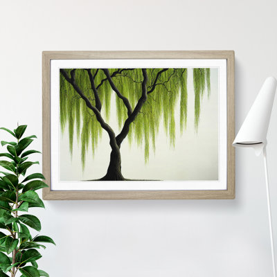 Irresistible Weeping Willow Tree - Single Picture Frame Print