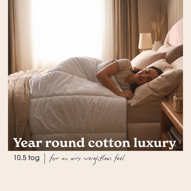 Sleepeezee Sumptuous Cotton 10.5 Tog Duvet, King
