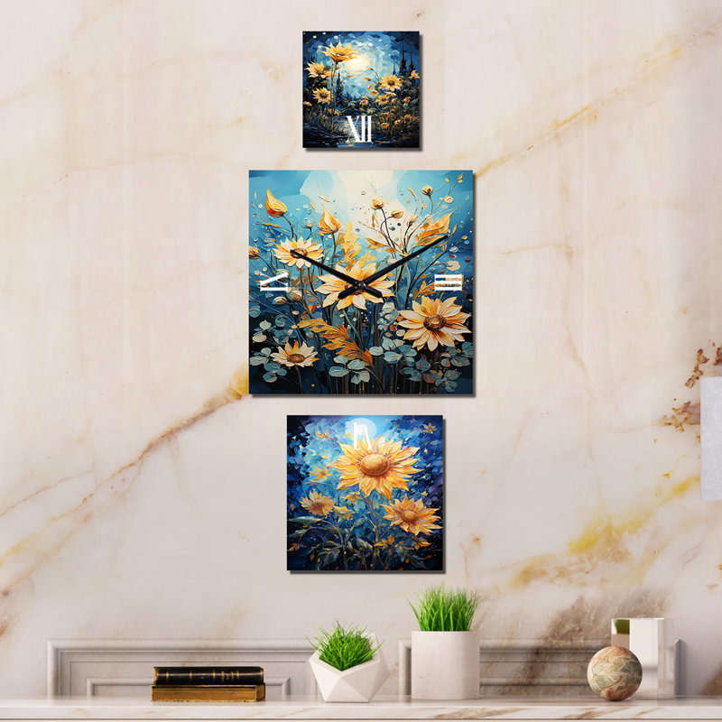 Shawin Metal Wall Clock