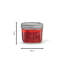Pots Mason à large ouverture avec couvercles, étiquettes et mesures hermétiques Brightware - 8 oz - ensemble de 6
