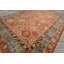 Tapis orange en laine noué à la main Burnt-107660499