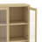 Rivington 38" Bookcase Cabinet In Natural Oak-1874678598